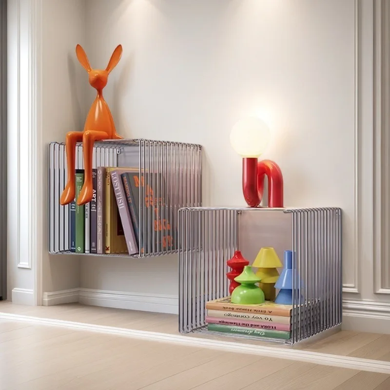Simple sofa edge several Internet celebrities medieval creative mini shelf lines small table carbon steel newspaper rack coffee
Simple sofa edge several Internet celebrities medieval creative mini shelf lines small table carbon steel newspaper rack coffee