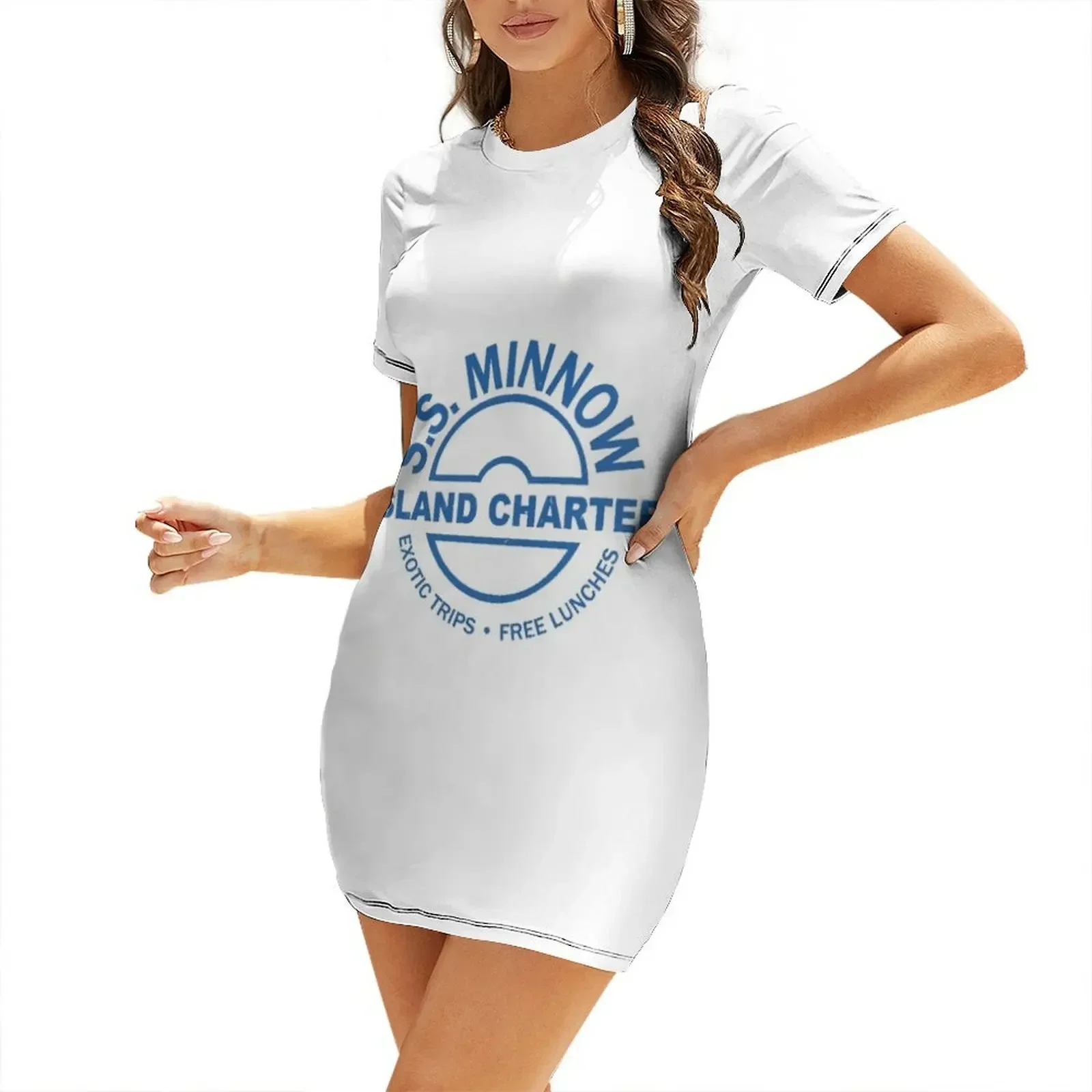 S.S. Minnow Short-Sleeved Dress elegant guest wedding dress women's elegant loose dresses
S.S. Minnow Short-Sleeved Dress elegant guest wedding dress women's elegant loose dresses