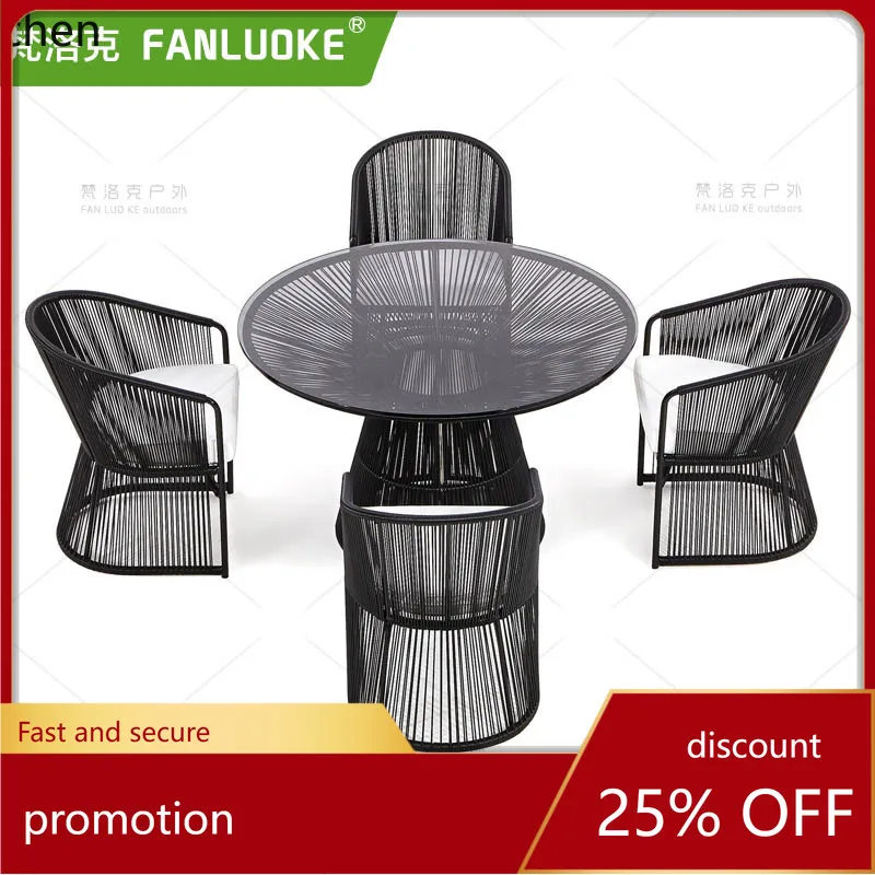 CZ Outdoor Leisure Rattan Table and Chair Set for Terrace Garden Balcony Waterproof Rattan Chair Sofa
CZ Outdoor Leisure Rattan Table and Chair Set for Terrace Garden Balcony Waterproof Rattan Chair Sofa