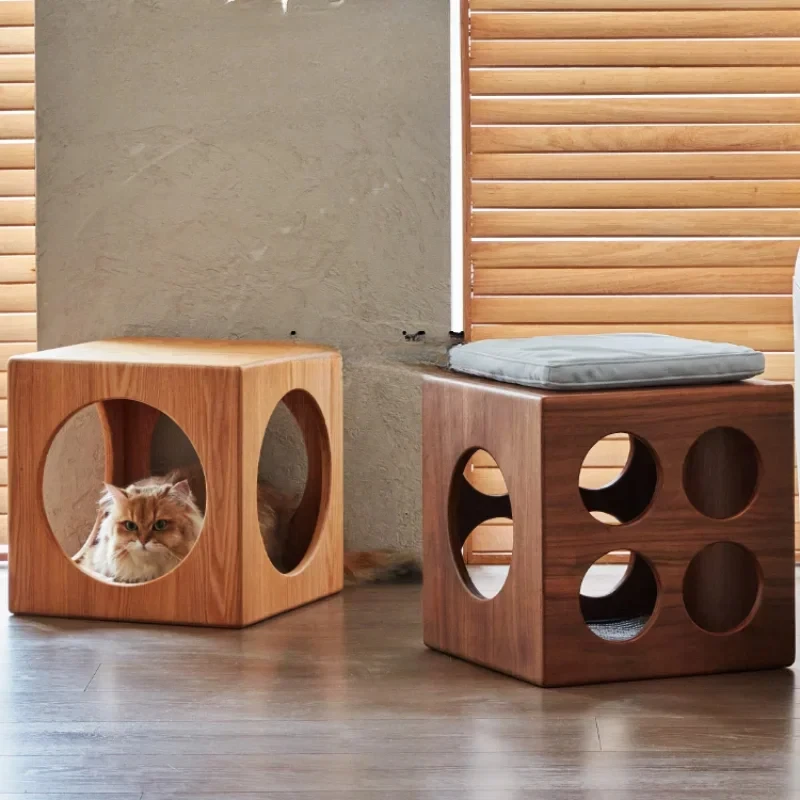 Cat Coffee Table Solid Wood Four Seasons Universal Cat Furniture Cat Stool Bedside Table
Cat Coffee Table Solid Wood Four Seasons Universal Cat Furniture Cat Stool Bedside Table