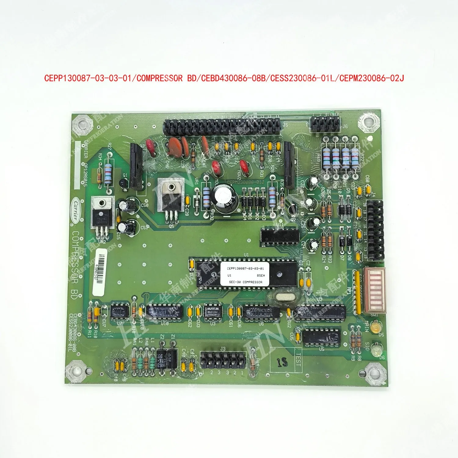 Новая материнская плата для кондиционеров Carrier CEPP130087-03-03-01 CEBD430086-08B CESS23086-01L/CEPM
Новая материнская плата для кондиционеров Carrier CEPP130087-03-03-01 CEBD430086-08B CESS23086-01L/CEPM