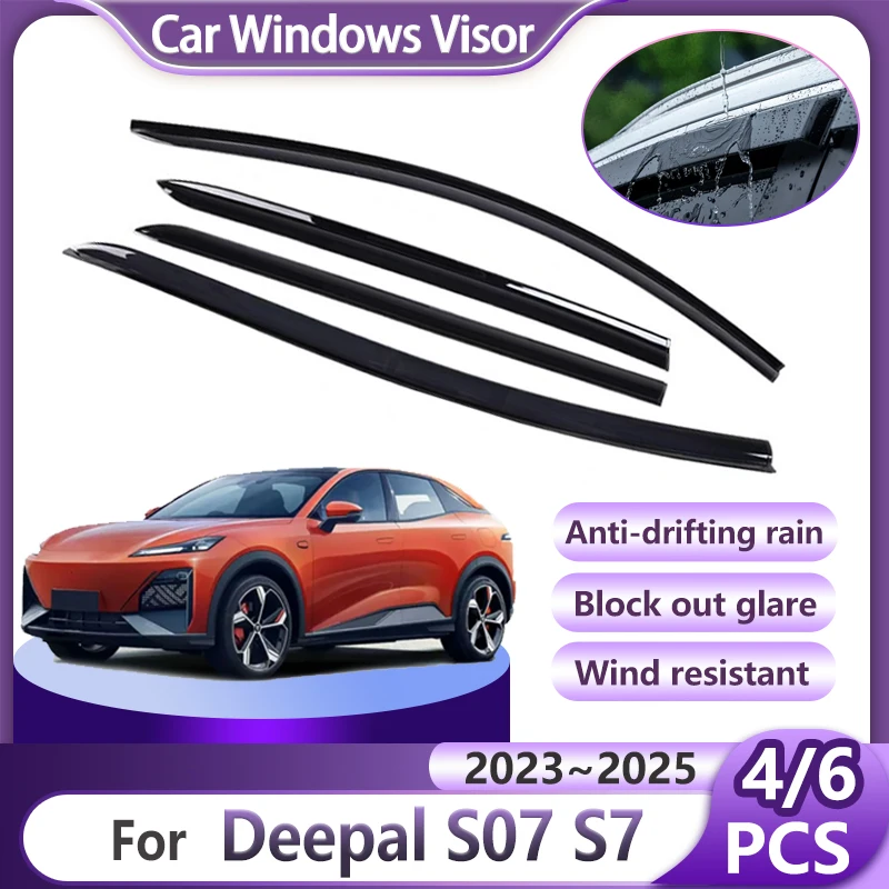Car Deflector Visor For Deepal S07 S7 2023 2024 2025 Sun Rain Awning Eyebrow Guard Cover Side Window Tools Auto Car Accesslector
Car Deflector Visor For Deepal S07 S7 2023 2024 2025 Sun Rain Awning Eyebrow Guard Cover Side Window Tools Auto Car Accesslector