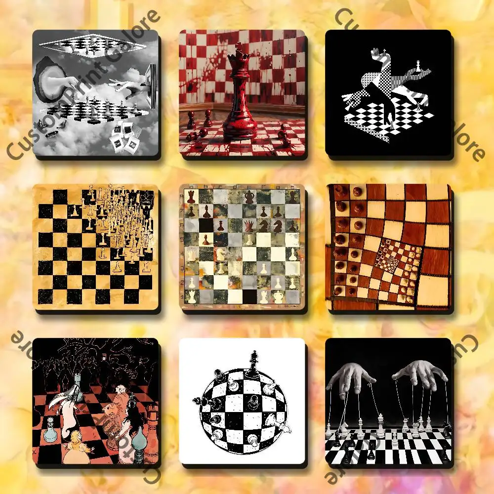 Chess Board Soft Magnetic Refrigerator Magnets 5.5,7.5cm Personalized for DIY Kitchen Office Decorative
Chess Board Soft Magnetic Refrigerator Magnets 5.5,7.5cm Personalized for DIY Kitchen Office Decorative