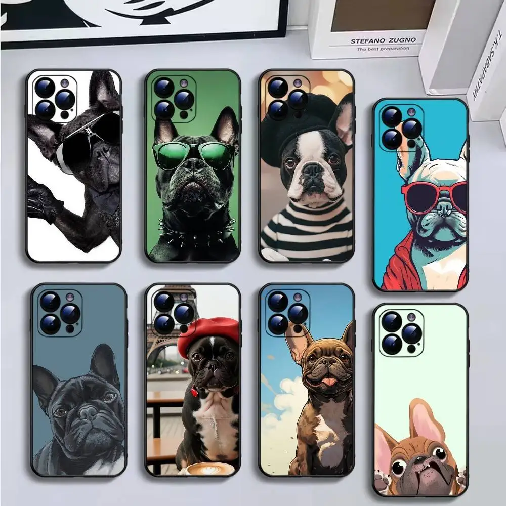 French Bulldog Phone Case For iPhone16,15,14,13,12,11 Plus,Pro Max,XS,X,XR,SE,Mini,8,7,Soft Black Cover
French Bulldog Phone Case For iPhone16,15,14,13,12,11 Plus,Pro Max,XS,X,XR,SE,Mini,8,7,Soft Black Cover