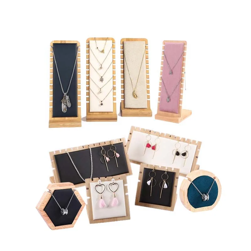 Solid Bamboo Jewelry Necklace Holder Pendant Chain Bracelet Display Stand Hanging Organizer Board Easel Showcase Tray
Solid Bamboo Jewelry Necklace Holder Pendant Chain Bracelet Display Stand Hanging Organizer Board Easel Showcase Tray