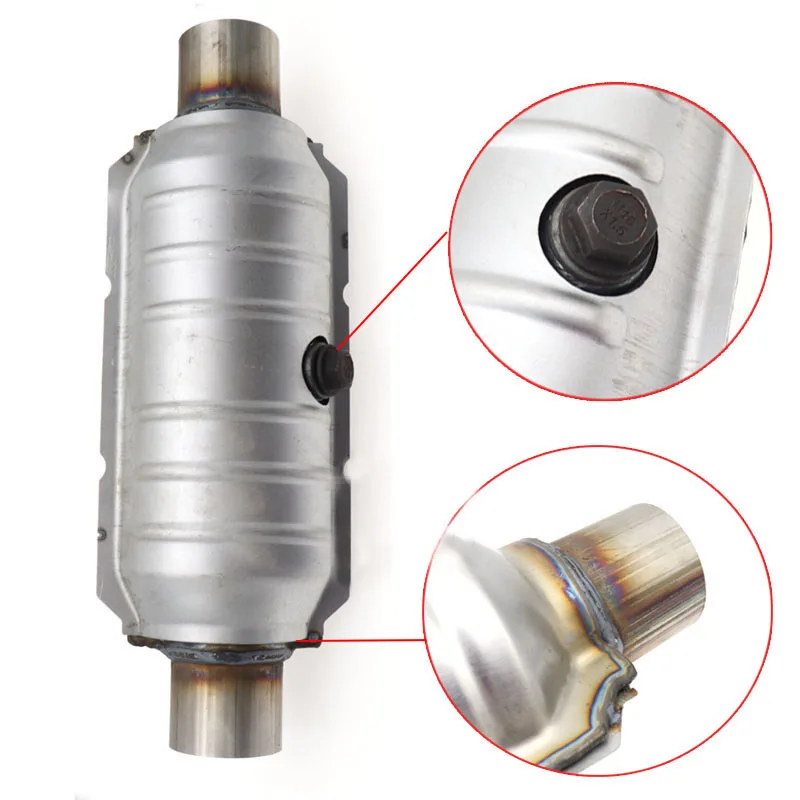 High-performance Universal Catalytic Converter 409ss Stainless Steel EuroI-V Universal FitATV&UTV
High-performance Universal Catalytic Converter 409ss Stainless Steel EuroI-V Universal FitATV&UTV