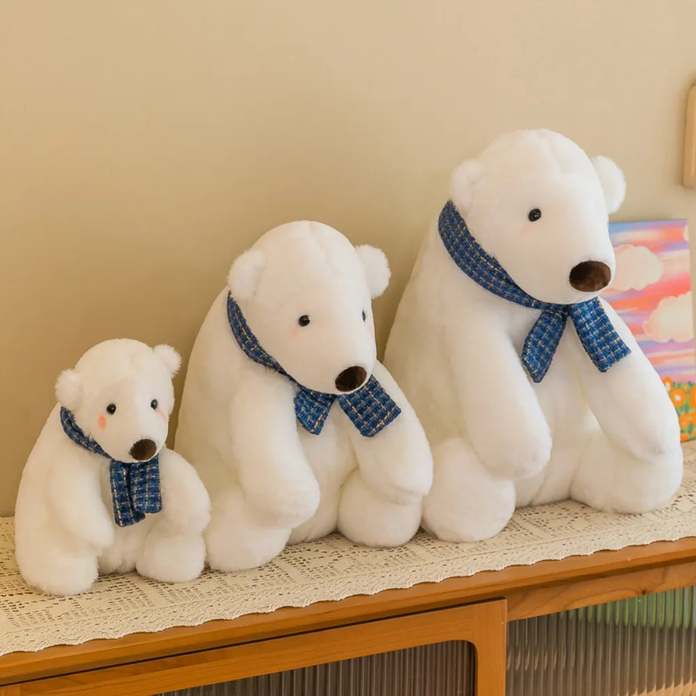 Scarf Polar Bear Plush Toy Fluffy Collection Stuffed Polar Bear Doll Soft Cartoon Animal Plush Doll Birthday Party Decor
Scarf Polar Bear Plush Toy Fluffy Collection Stuffed Polar Bear Doll Soft Cartoon Animal Plush Doll Birthday Party Decor