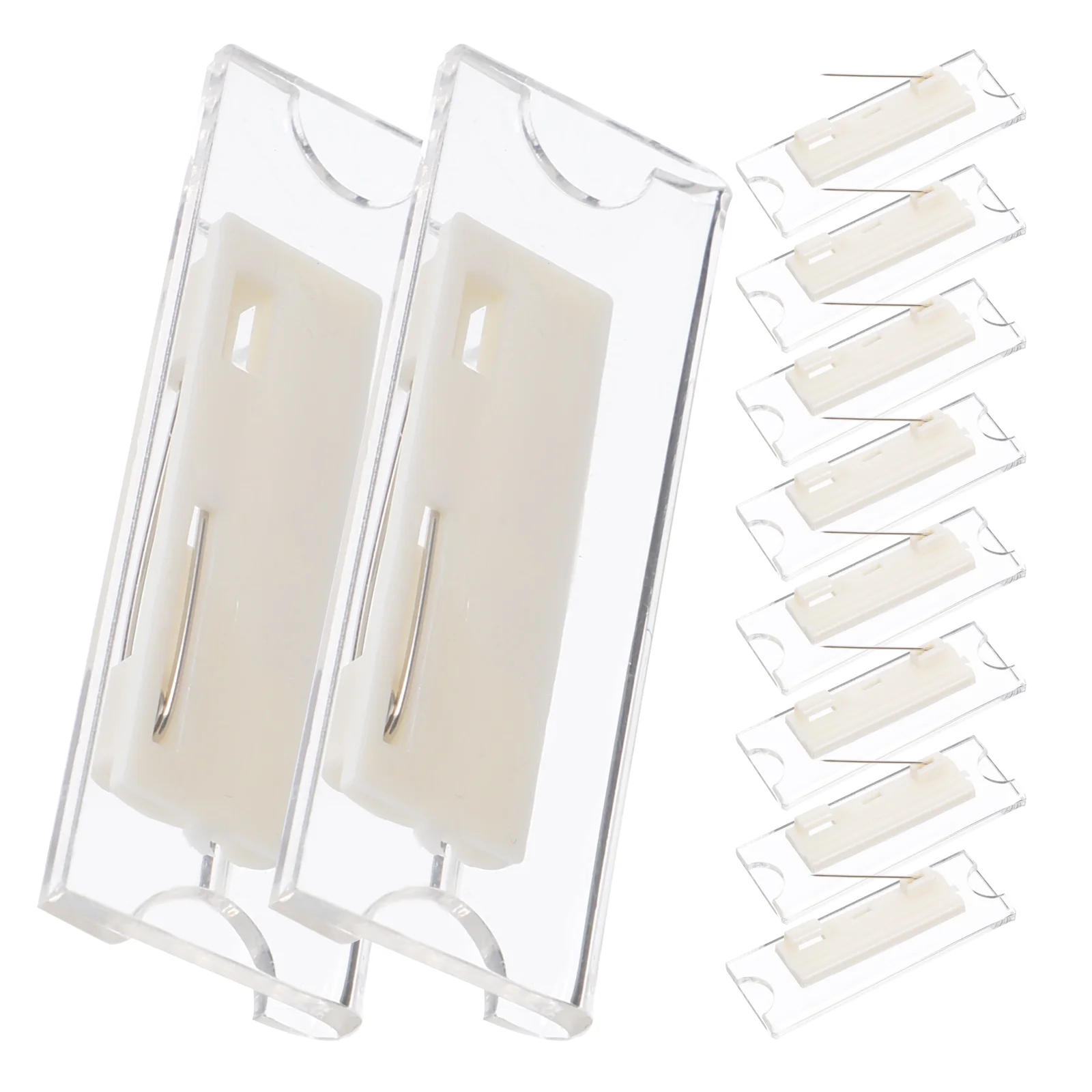 10Pcs Acrylic Badge Holders Work Id Card Cases High Transparency Student Name Tag Holder Office Employee Identification Card
10Pcs Acrylic Badge Holders Work Id Card Cases High Transparency Student Name Tag Holder Office Employee Identification Card