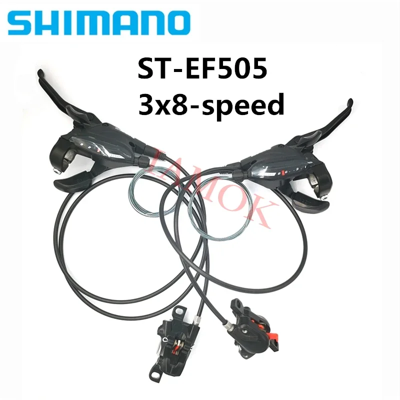 ST-EF505 Тормоза для горного велосипеда 3/8/9 скоростей Iamok Гидравлический дисковый тормоз переключения/тормозной рычаг и суппорт Запчасти для велосипеда
ST-EF505 Тормоза для горного велосипеда 3/8/9 скоростей Iamok Гидравлический дисковый тормоз переключения/тормозной рычаг и суппорт Запчасти для велосипеда