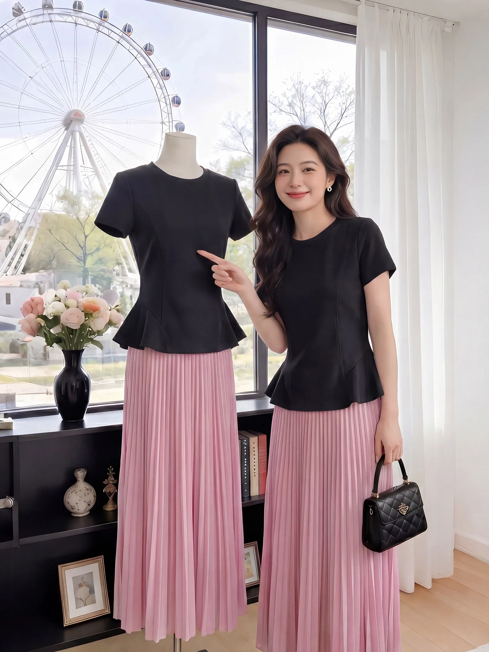 Fashionable Korean Style Women's Short Sleeve T-Shirt with Lace Trim Summer Design High Waist Breathable Thin Material round ...
Fashionable Korean Style Women's Short Sleeve T-Shirt with Lace Trim Summer Design High Waist Breathable Thin Material round ...