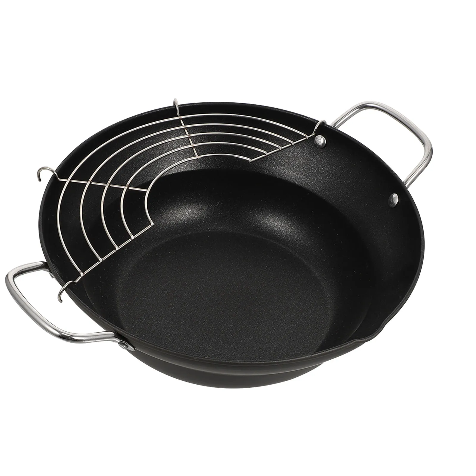 1 pc Japanese Tempura Fryer Deep Frying Pot Stainless Steel Small Size Light Weight Safe Kitchen Tool Family Must-have
1 pc Japanese Tempura Fryer Deep Frying Pot Stainless Steel Small Size Light Weight Safe Kitchen Tool Family Must-have