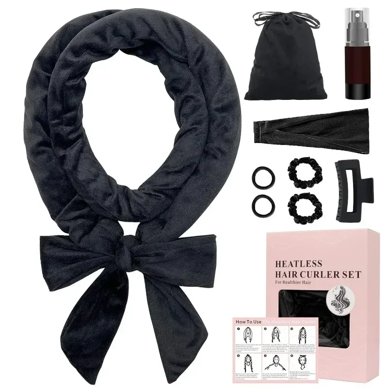 Heatless Curling Rod Headband Black Curls Hair Rollers Sleeping Headband Curlers Hair Styling Tools
Heatless Curling Rod Headband Black Curls Hair Rollers Sleeping Headband Curlers Hair Styling Tools
