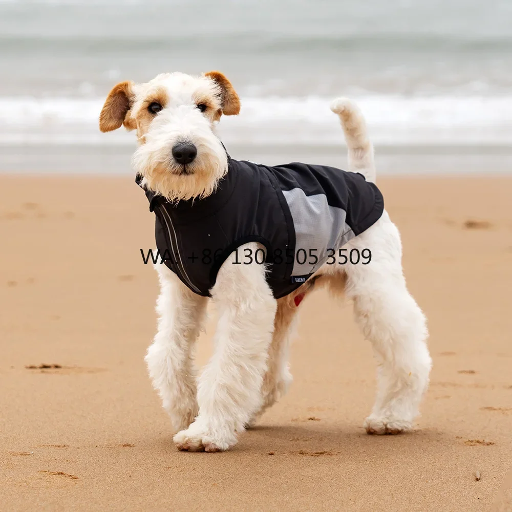 Pet Gilet High Collar Dog Summer Cooling Vest Breathable Clothes Zipper Soft Apparel Customized Fabric
Pet Gilet High Collar Dog Summer Cooling Vest Breathable Clothes Zipper Soft Apparel Customized Fabric