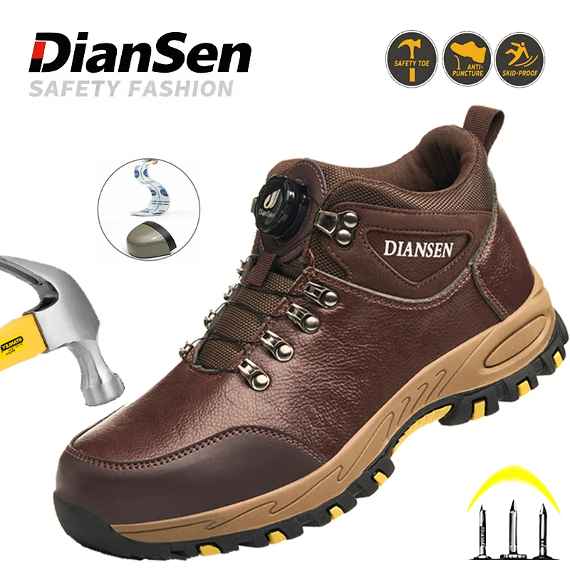 Рабочая обувь для мужчин. Защитная обувь с защитой от ударов. Износостойкая водонепроницаемая кожаная обувь. Рабочая обувь с поворотными кнопками. Неразрушимая обувь.
Рабочая обувь для мужчин. Защитная обувь с защитой от ударов. Износостойкая водонепроницаемая кожаная обувь. Рабочая обувь с поворотными кнопками. Неразрушимая обувь.