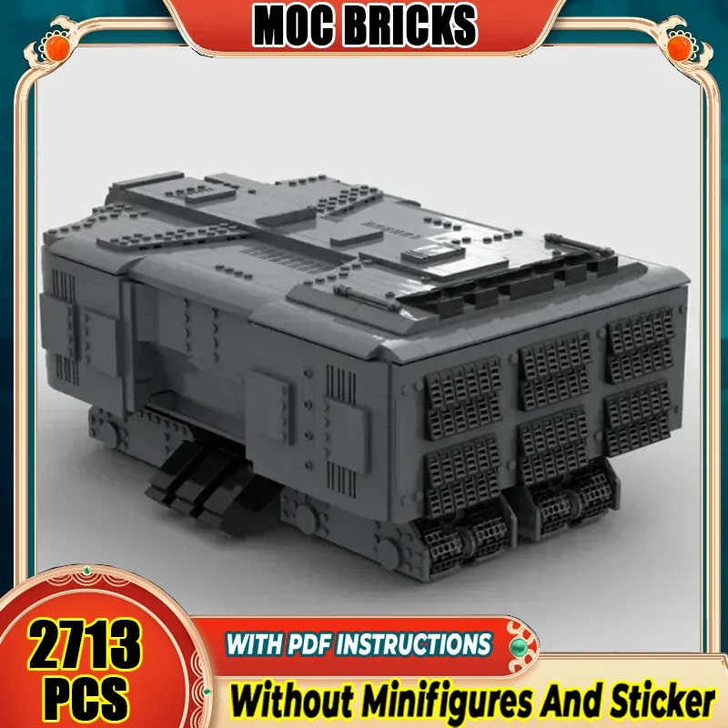 Star Movie Model Moc Building Bricks Desert Spice Harvester Technology Modular Blocks Gifts Christmas Toys DIY Sets Assembly
Star Movie Model Moc Building Bricks Desert Spice Harvester Technology Modular Blocks Gifts Christmas Toys DIY Sets Assembly