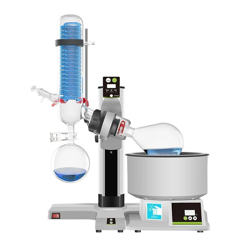 Rotary evaporator 2 liters oil bath rotary evaporator, laboratory sample distillation
Rotary evaporator 2 liters oil bath rotary evaporator, laboratory sample distillation