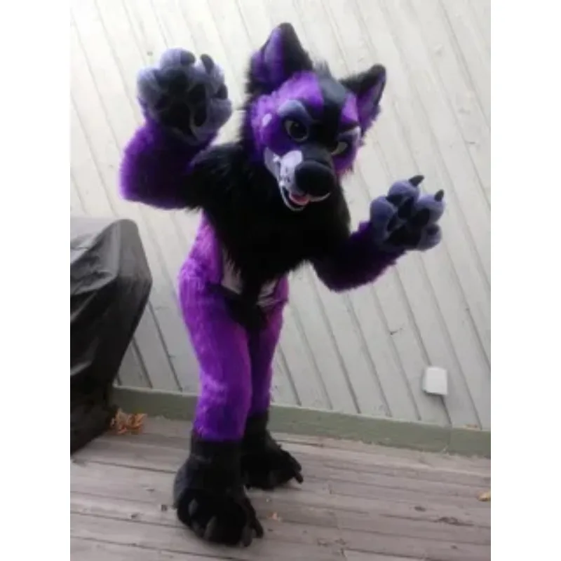 Purple Grey Husky Fox Dog Mascot Costumes Fursuit Dress Full Body Props Outfit Halloween Christmas
Purple Grey Husky Fox Dog Mascot Costumes Fursuit Dress Full Body Props Outfit Halloween Christmas