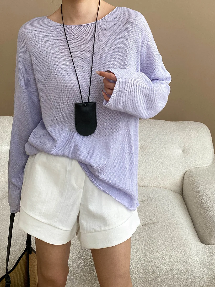 Slouchy Oversize Sweater Boat Neck Cover Ups Lyocell Blend Loose Knit Tops Summer
Slouchy Oversize Sweater Boat Neck Cover Ups Lyocell Blend Loose Knit Tops Summer