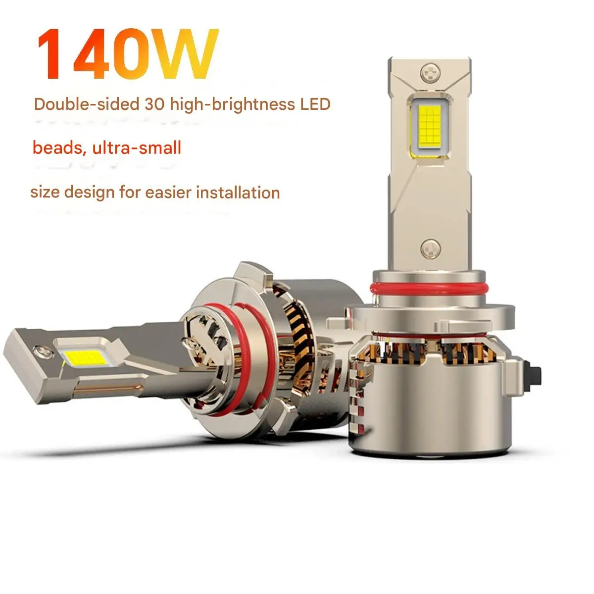 Mini Size Dual Copper Tube Headlight h4 h7 H11 Offset Design High Power Car LED Bulb Ultra Bright Front Headlamp
Mini Size Dual Copper Tube Headlight h4 h7 H11 Offset Design High Power Car LED Bulb Ultra Bright Front Headlamp