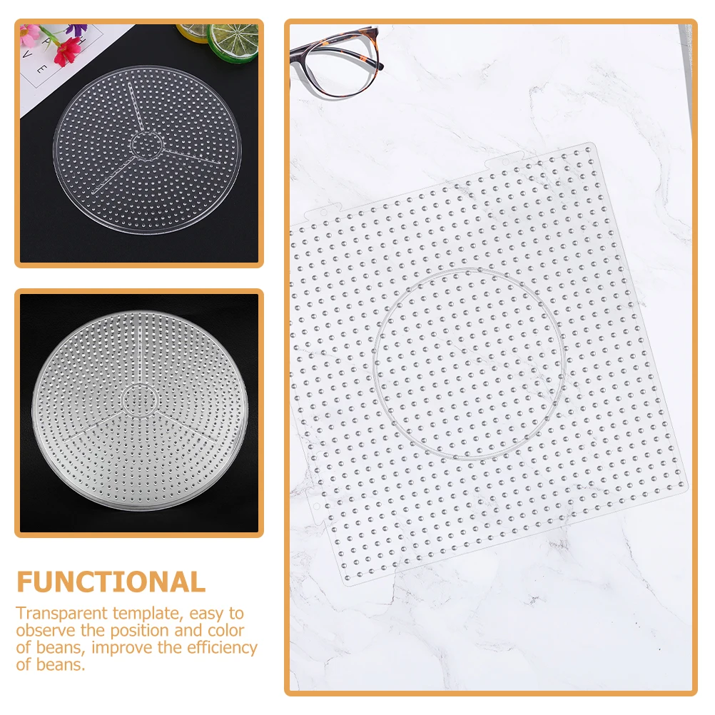 4pcs 5mm Pindou Templates Large Round Square Hexagon Star Shaped Boards Craft Project Panels DIY Plastic Pegboards Transparent
4pcs 5mm Pindou Templates Large Round Square Hexagon Star Shaped Boards Craft Project Panels DIY Plastic Pegboards Transparent