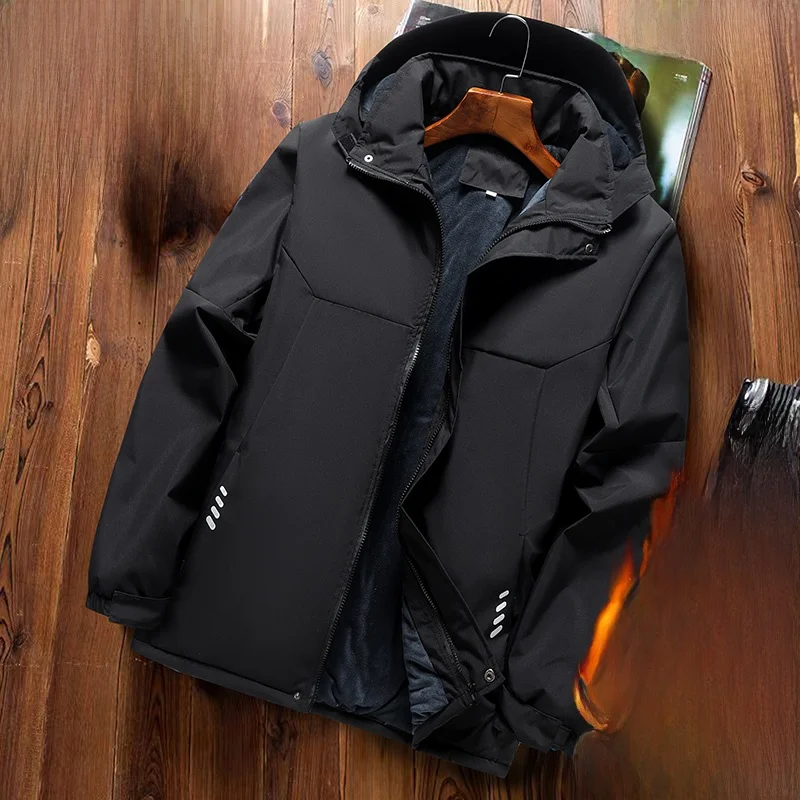 Утепленная зимняя куртка для мужчин: теплая, непромокаемая, для папы, зимняя одежда, верхняя одежда для мужчин среднего и старшего возраста, хлопковая одежда
Утепленная зимняя куртка для мужчин: теплая, непромокаемая, для папы, зимняя одежда, верхняя одежда для мужчин среднего и старшего возраста, хлопковая одежда
