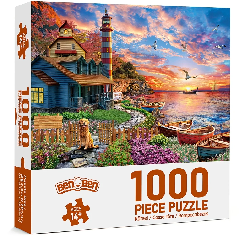 1000pcs Adult Jigsaw Puzzle -68x49cm | Scenic Landscape Design, Thick & Durable Art Decorative Picture, Frameless Perfect Birt
1000pcs Adult Jigsaw Puzzle -68x49cm | Scenic Landscape Design, Thick & Durable Art Decorative Picture, Frameless Perfect Birt
