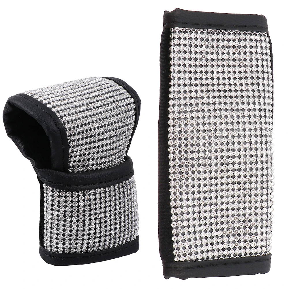 2 Pcs Gear Cover PU Diamond Knob Car Interior Protector Fashion Cover Steering Rod
2 Pcs Gear Cover PU Diamond Knob Car Interior Protector Fashion Cover Steering Rod