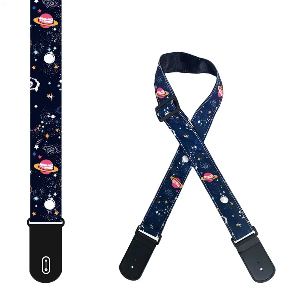 Cute Cartoon Guitar Strap Adjustable Colorful Printed Electric Guitar Belt Thick Personalized Acoustic Guitar Strap Folk Guitar
Cute Cartoon Guitar Strap Adjustable Colorful Printed Electric Guitar Belt Thick Personalized Acoustic Guitar Strap Folk Guitar