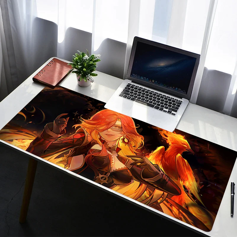 Mouse Pad Laptop Non Slip Extended Desktop Mouse Mat PC Rubber Keyboard Pad Gaming Accessories G-genshin Impact Mavuika Mousepad
Mouse Pad Laptop Non Slip Extended Desktop Mouse Mat PC Rubber Keyboard Pad Gaming Accessories G-genshin Impact Mavuika Mousepad