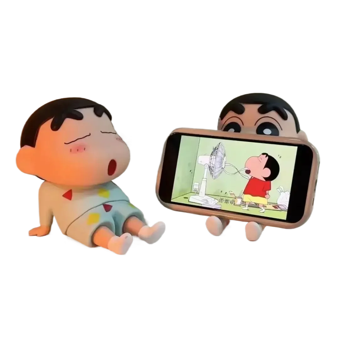 Crayon Shin-Chan Figures Phone Holder Kawaii Anime Desktop Ornaments Cartoon Watching TV Phone Support Cute Decorations Gift
Crayon Shin-Chan Figures Phone Holder Kawaii Anime Desktop Ornaments Cartoon Watching TV Phone Support Cute Decorations Gift