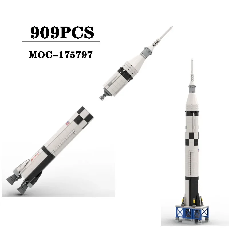 Building Block MOC-175797 Space Saturn Assembly Model 909PCS Adult and Children's Puzzle Education Birthday Christmas Toy Gift
Building Block MOC-175797 Space Saturn Assembly Model 909PCS Adult and Children's Puzzle Education Birthday Christmas Toy Gift