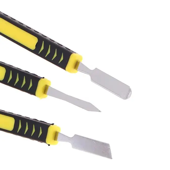 6pc Metal Pry Bar Set Pry Bay Disassembly Battery Screen Frame Flat Pry Bar Injection Molding Repair Tool
6pc Metal Pry Bar Set Pry Bay Disassembly Battery Screen Frame Flat Pry Bar Injection Molding Repair Tool