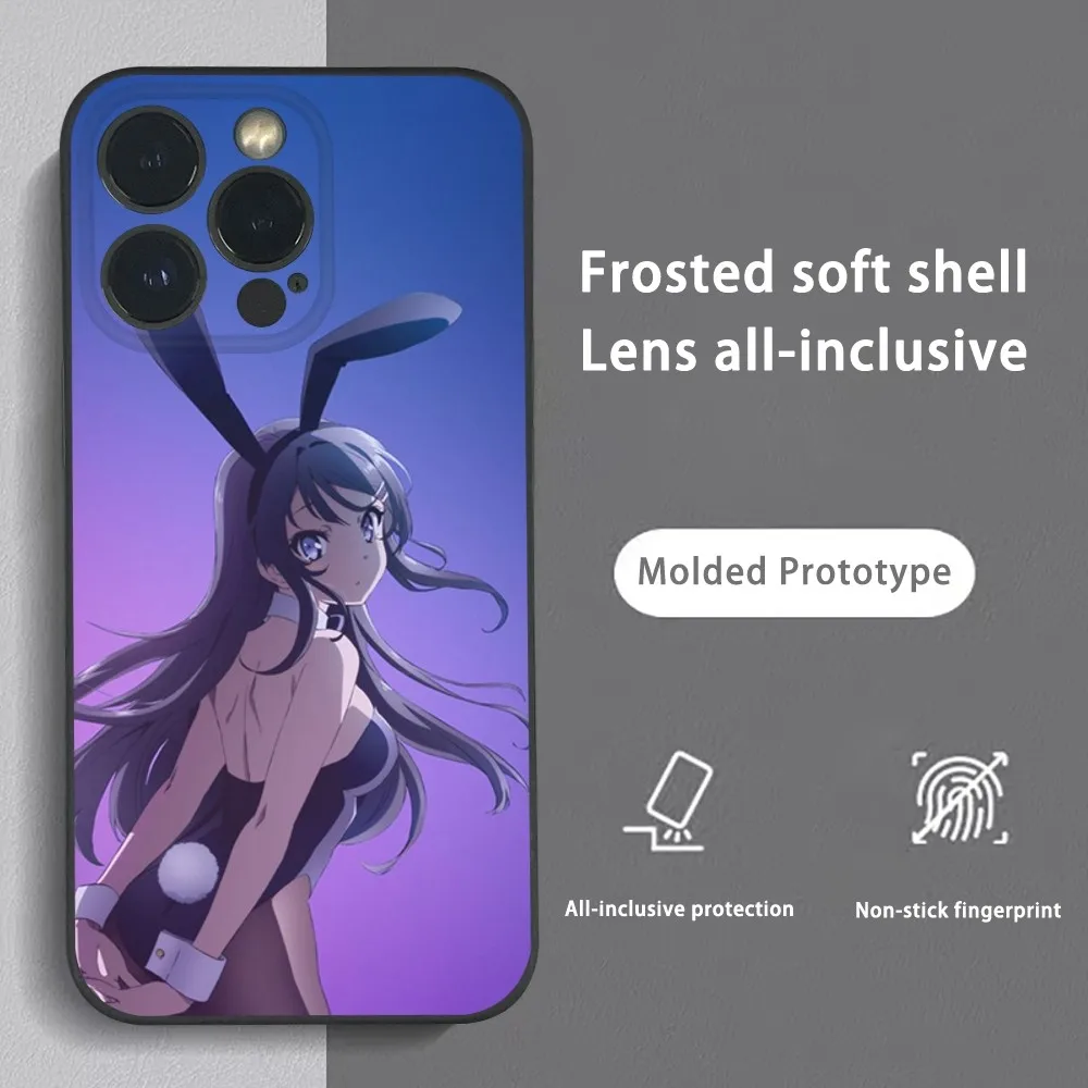 Funny Anime Mai S-Sakurajima Phone Case For iPhone 15 14 13 12 11 Pro Xs Max Mini XR X 78 Plus Black Frosted Soft Shell Funda
Funny Anime Mai S-Sakurajima Phone Case For iPhone 15 14 13 12 11 Pro Xs Max Mini XR X 78 Plus Black Frosted Soft Shell Funda