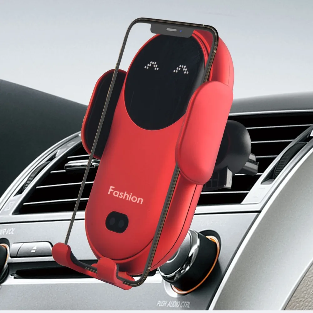 Phone Holder Car Wireless Charger Fast Charging Infrared Sensing Wireless Car Charger Stand Wireless Charging
Phone Holder Car Wireless Charger Fast Charging Infrared Sensing Wireless Car Charger Stand Wireless Charging