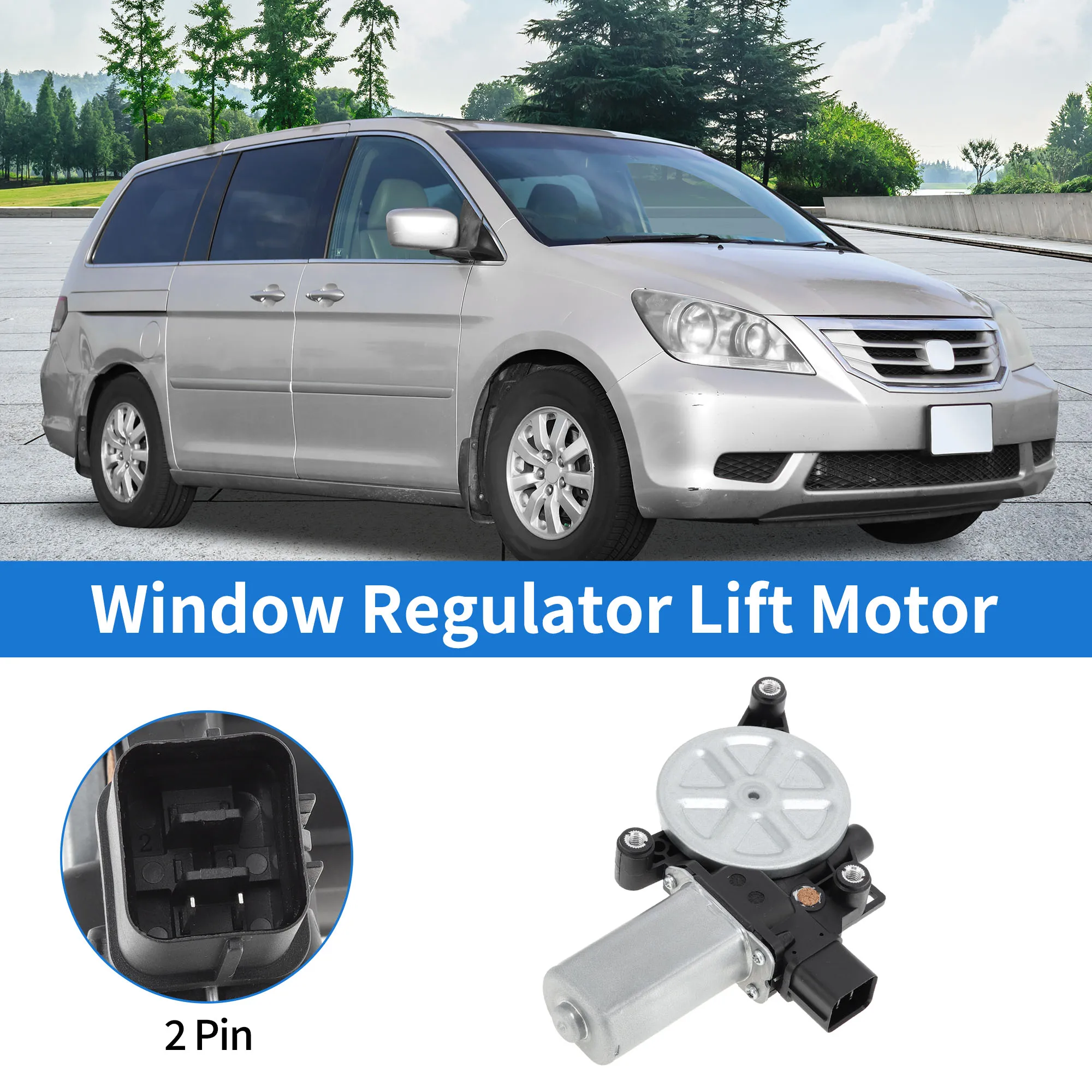 UXCELL No.742969/72710SHJA22 Power Window Regulator Lift Motor for Honda Odyssey 05-10
UXCELL No.742969/72710SHJA22 Power Window Regulator Lift Motor for Honda Odyssey 05-10