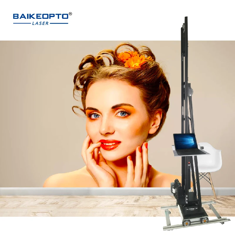 Wall printing machine with DX10 Printheads 3d vertical mural printer printing machine for walls 
Wall printing machine with DX10 Printheads 3d vertical mural printer printing machine for walls