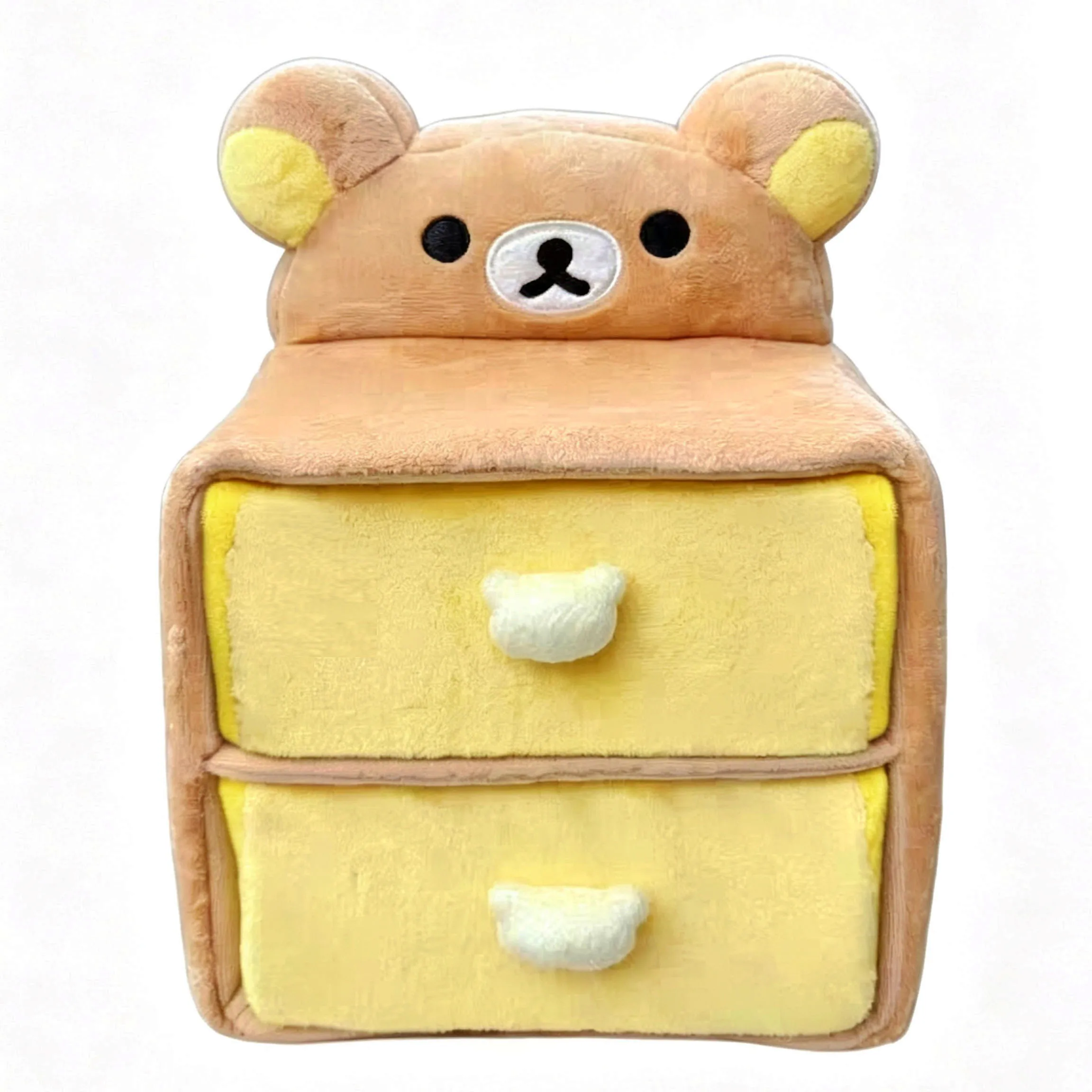 Cute Rilakkuma Bear Plush Desktop Storage Cabinets Box Stuffed Container Make Up Makeup Cosmetic Case Women Girls For Home
Cute Rilakkuma Bear Plush Desktop Storage Cabinets Box Stuffed Container Make Up Makeup Cosmetic Case Women Girls For Home
