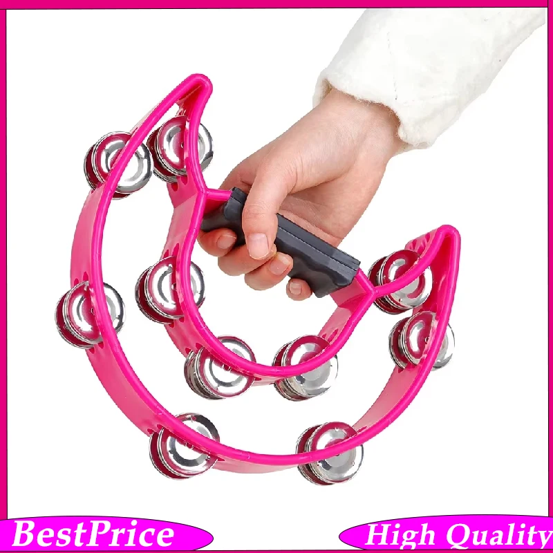 Children's Enlightenment Education Bell Drum Double Row Handbell Tambourine Half Moon Hand Rattle Hand Bell
Children's Enlightenment Education Bell Drum Double Row Handbell Tambourine Half Moon Hand Rattle Hand Bell