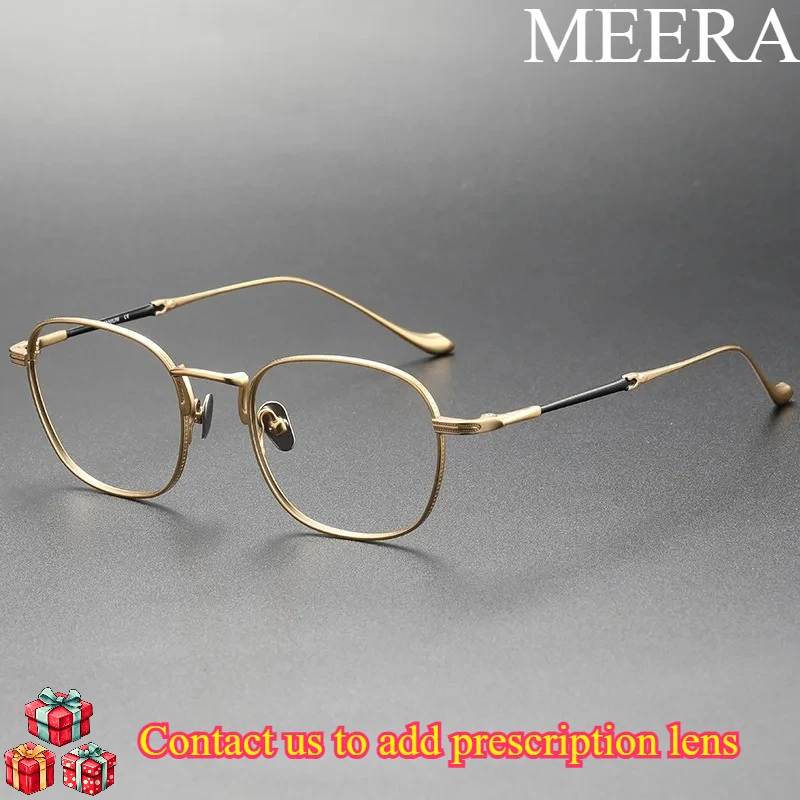 Luxurious Classic Golden Gender-neutral All-round Rectangular Glasses Lightweight Titanium Alloy Rectangular Optical Eyeglass
Luxurious Classic Golden Gender-neutral All-round Rectangular Glasses Lightweight Titanium Alloy Rectangular Optical Eyeglass