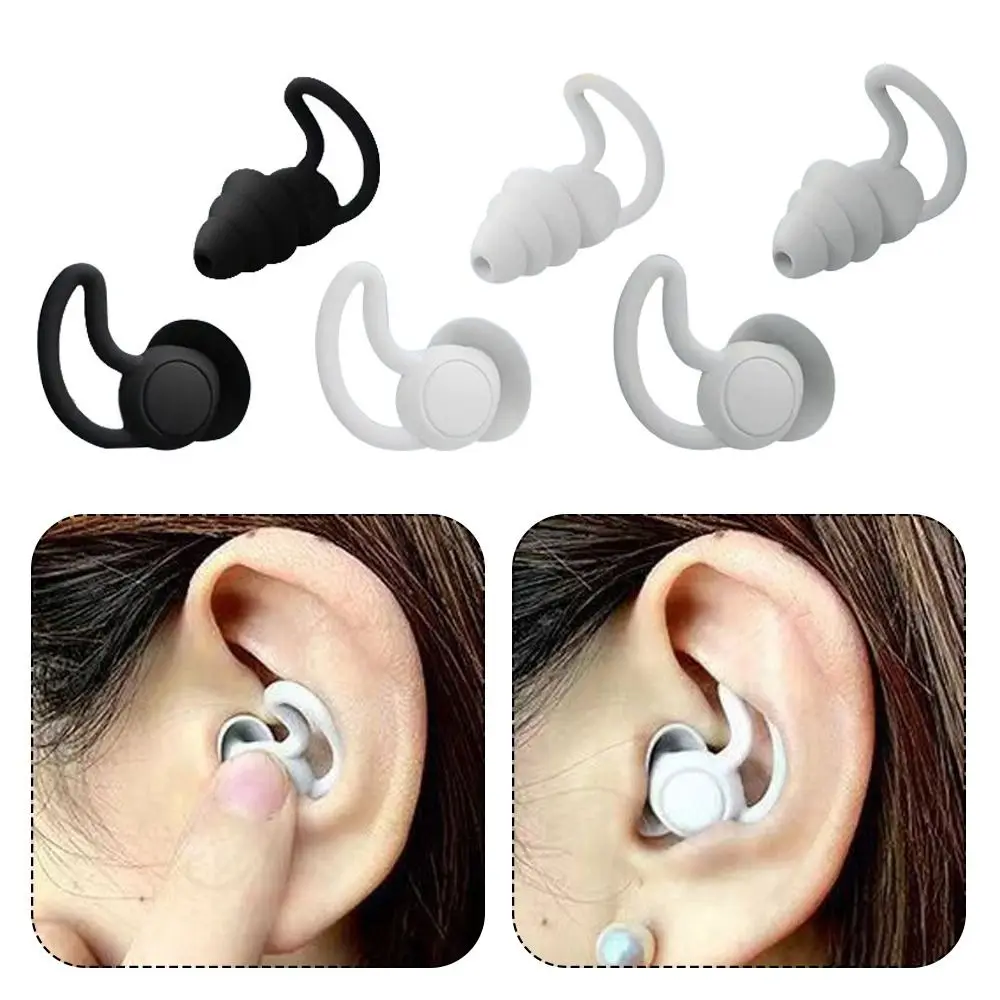Soft Silicone Silicone Earplugs Ear Protection Noise Reduction Noise Cancelling Earplugs Multi-Use Noise Prevention
Soft Silicone Silicone Earplugs Ear Protection Noise Reduction Noise Cancelling Earplugs Multi-Use Noise Prevention