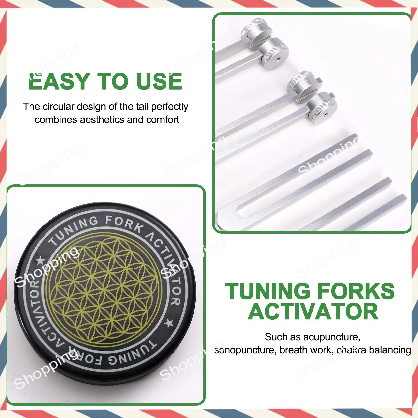 A44M Chakra Tuning Forks 128Hz, 136.1Hz, 256Hz, 384Hz Forhealing,Sound Therapy,Keep Body
A44M Chakra Tuning Forks 128Hz, 136.1Hz, 256Hz, 384Hz Forhealing,Sound Therapy,Keep Body