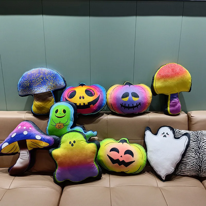 Halloween mushroom Ghost pumpkin Super soft cushion Children's Rag Doll plush doll throw pillow decoration
Halloween mushroom Ghost pumpkin Super soft cushion Children's Rag Doll plush doll throw pillow decoration