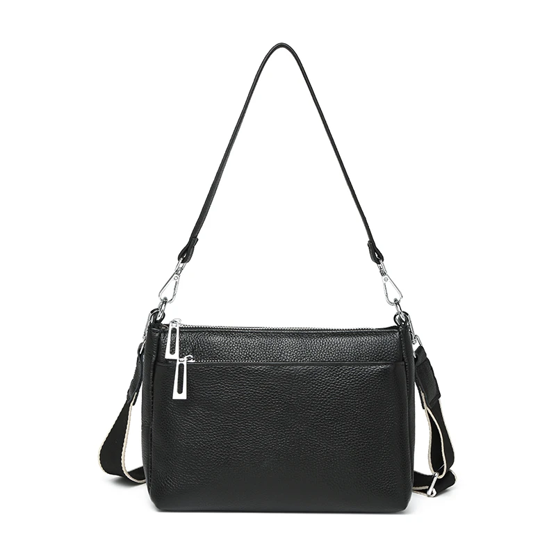 New First Layer Cowhide Women's Shoulder Bag Simple Fashion Commuter Crossbody Soft Leather Bag Delicate Small Square Bag
New First Layer Cowhide Women's Shoulder Bag Simple Fashion Commuter Crossbody Soft Leather Bag Delicate Small Square Bag