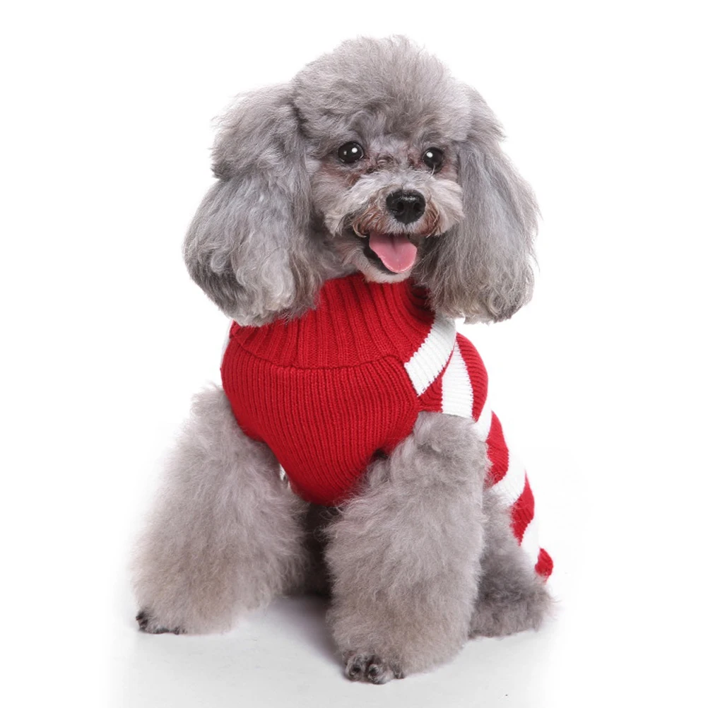Pet Dog Sweater Small Clothes Thick Warm Durable Puppy Winter Fashion Christmas Knitted Coat Festive Sweater Dog Clothes
Pet Dog Sweater Small Clothes Thick Warm Durable Puppy Winter Fashion Christmas Knitted Coat Festive Sweater Dog Clothes
