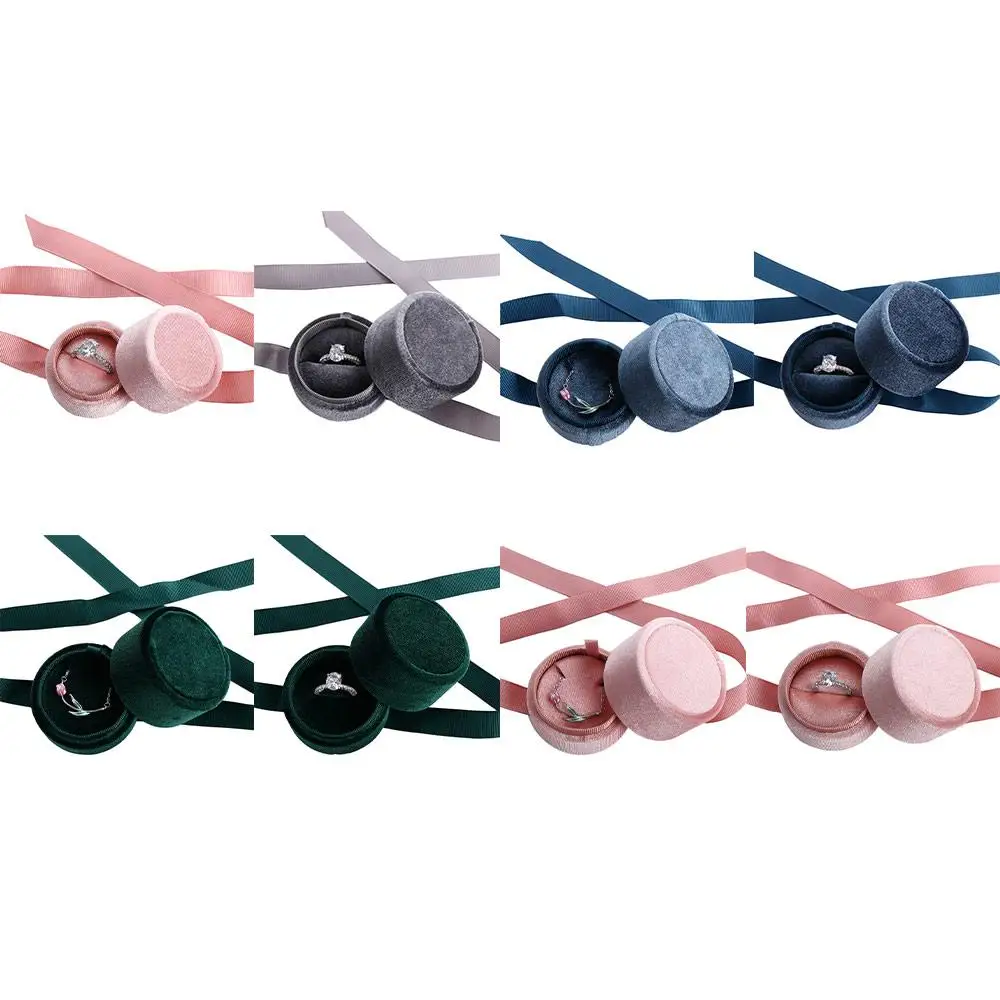 Round Pink Color Necklace Wedding Velvet Bowknot Jewelry Display Jewelry Box Fashion Accessories Displays Box
Round Pink Color Necklace Wedding Velvet Bowknot Jewelry Display Jewelry Box Fashion Accessories Displays Box