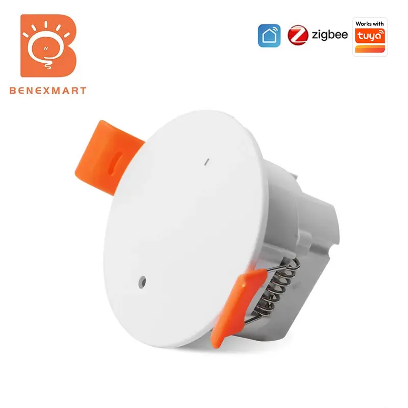 Benexmart Zigbee MmWave радар датчик присутствия человека детектор яркости монитор для домашней безопасности автоматизация работает с приложением Tuya
Benexmart Zigbee MmWave радар датчик присутствия человека детектор яркости монитор для домашней безопасности автоматизация работает с приложением Tuya