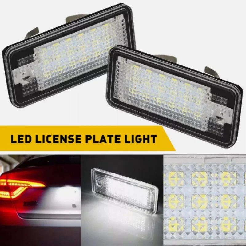 2pcs 12V White 18 LED Light Error Free Number License Plate Lights Lamps For Audi A3 A4 A6 A8 B6 B7 Q7 LED Tag Lights Lamps
2pcs 12V White 18 LED Light Error Free Number License Plate Lights Lamps For Audi A3 A4 A6 A8 B6 B7 Q7 LED Tag Lights Lamps