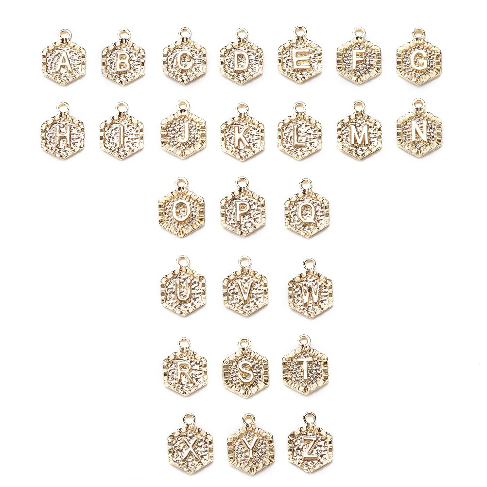 English Letter Pendant Alloy Charms for Bracelets Necklaces DIY Jewelry Making Decorative Pendants Initials Alphabet Accessories
English Letter Pendant Alloy Charms for Bracelets Necklaces DIY Jewelry Making Decorative Pendants Initials Alphabet Accessories
