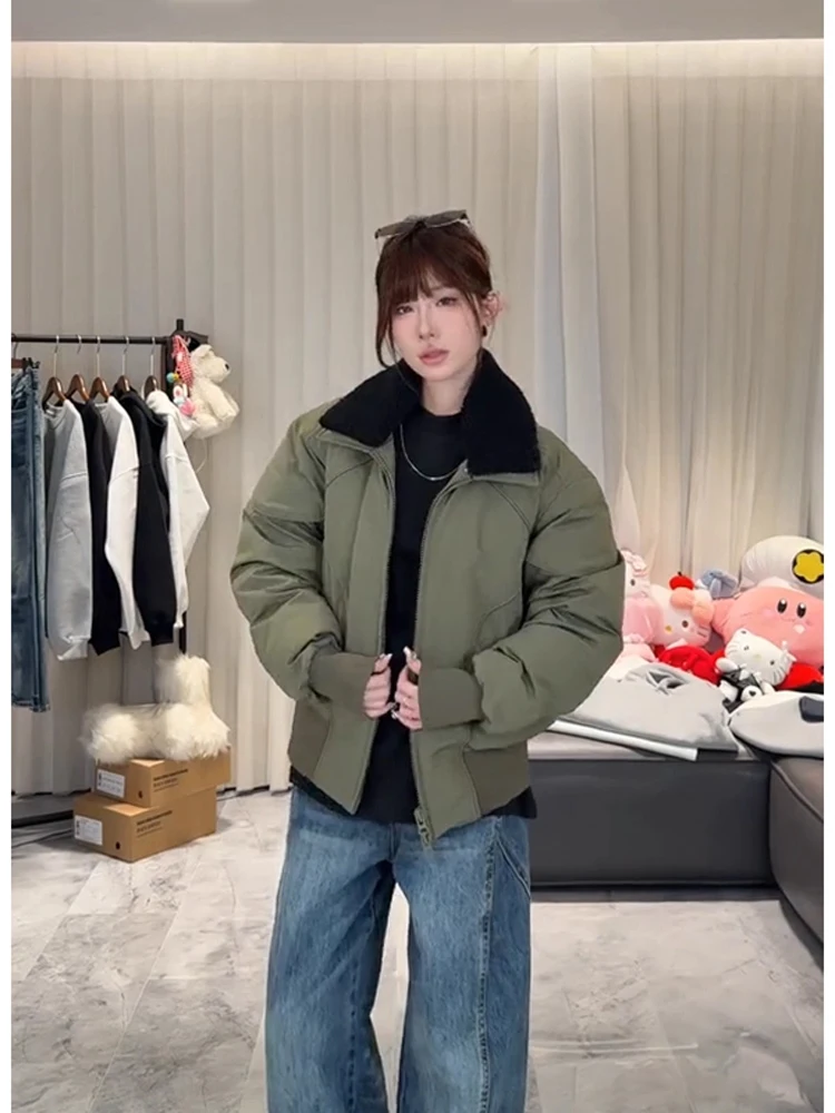 Утепленная хлопковая куртка мужская с воротником из овчины, рабочая одежда, зимнее теплое пальто из хлопка, верхняя одежда из полиэфирного волокна на молнии
Утепленная хлопковая куртка мужская с воротником из овчины, рабочая одежда, зимнее теплое пальто из хлопка, верхняя одежда из полиэфирного волокна на молнии