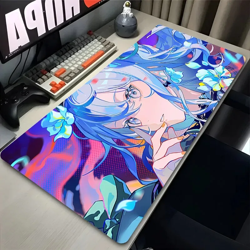 Large XXL Cute Comet Idol Girl Gaming Mouse Pad Non Slip Rubber Stitched Edge Desk Mat For PC Laptop Office Kawaii Gift
Large XXL Cute Comet Idol Girl Gaming Mouse Pad Non Slip Rubber Stitched Edge Desk Mat For PC Laptop Office Kawaii Gift